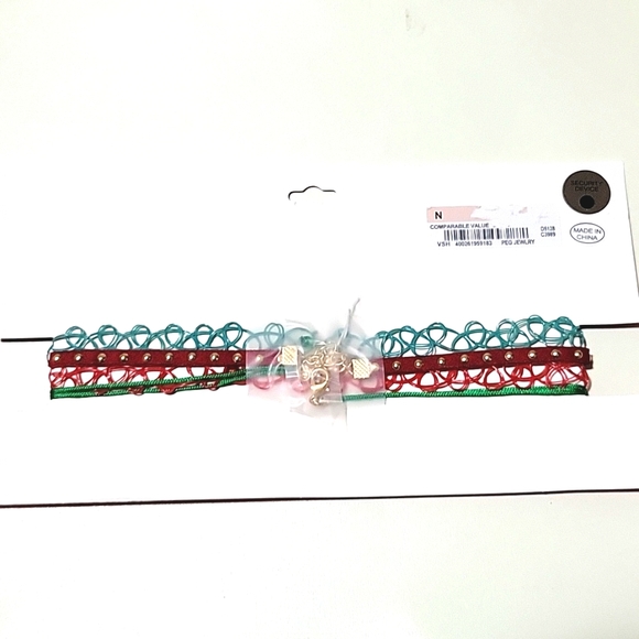 NWOT Christmas Choker Set - Picture 4 of 5